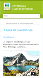Mobile Screenshot of lagoscovadonga.com